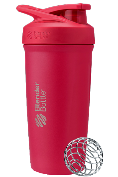 BlenderBottle Classic 28 oz Pink Shaker Cup with Wide Mouth and