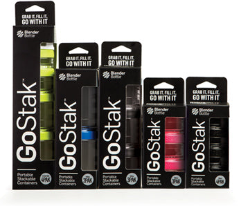 New BlenderBottle® GoStak™ Revolutionizes Portable Nutrition