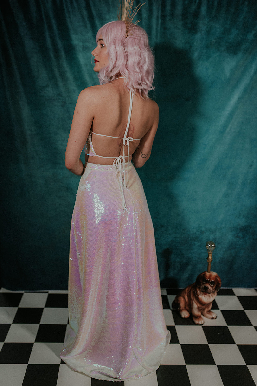 Milkyway sequin skirt size 18