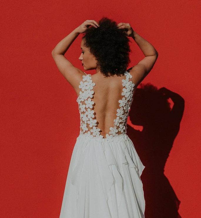 How to Wear a Backless Wedding Dress -  