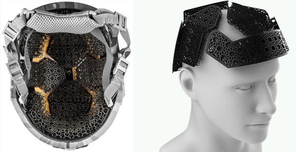 Microlattice Helmet Padding: New Helmet Technology Stops Head Injuries