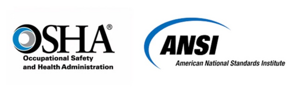 OSHA and ANSI logos