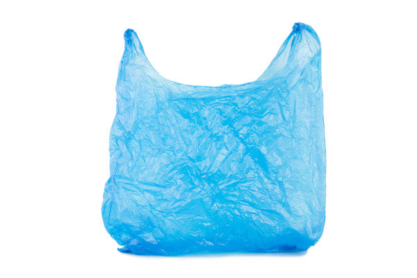 Polyethylene shopping bag