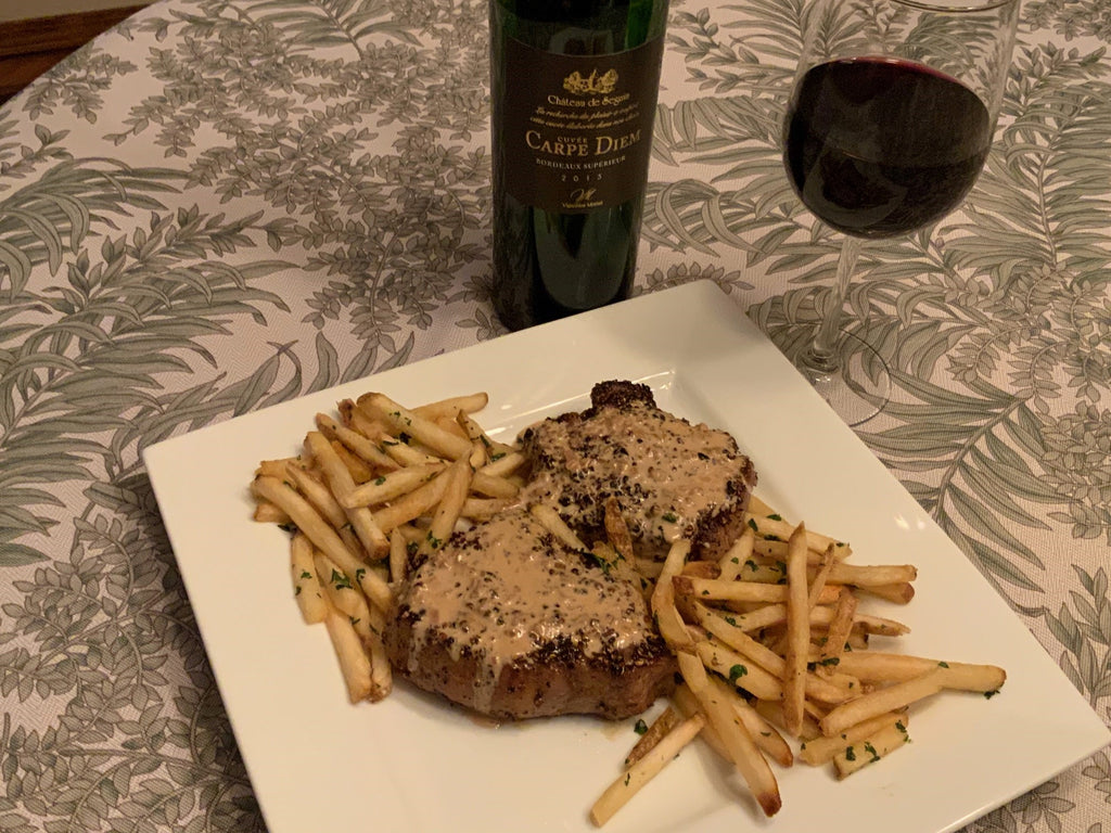 Steak au Poivre