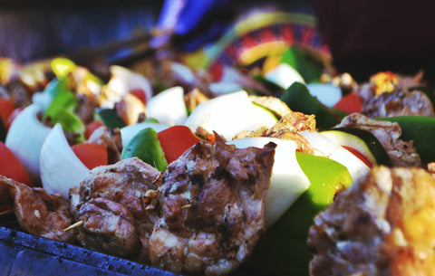 Beer Kabob with Wine