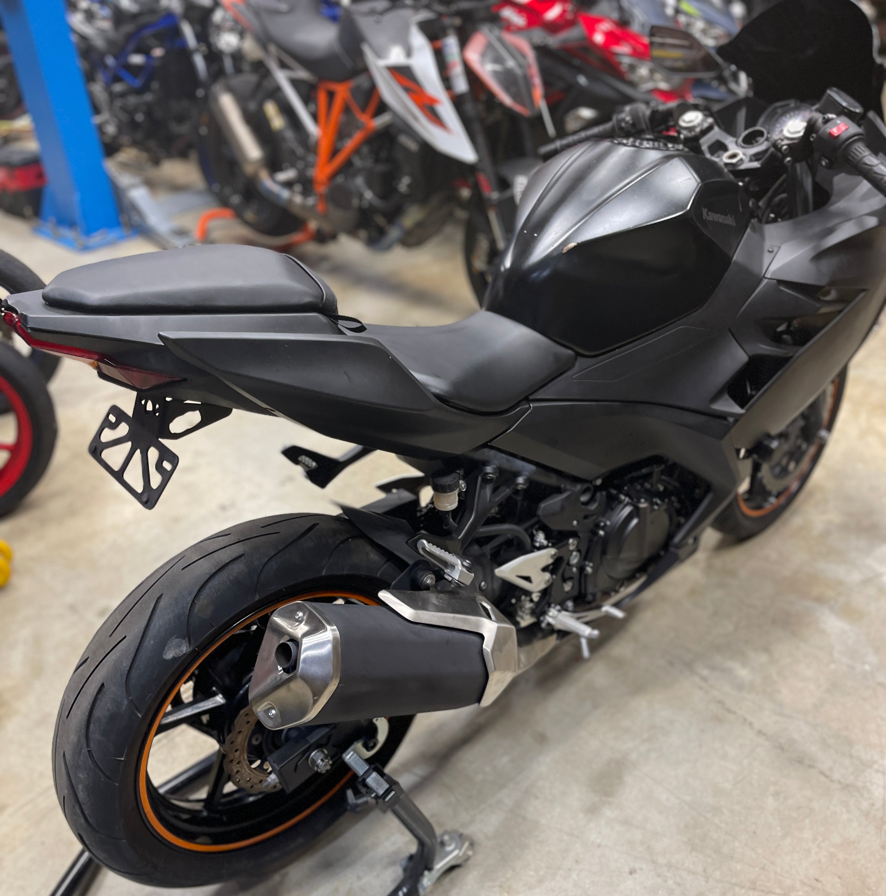 soplo Maldición Mala suerte 2018 Kawasaki Ninja 400 ABS Matte Black - NOLA Riding Academy