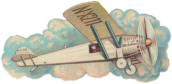 Free Vintage Airplane Graphic
