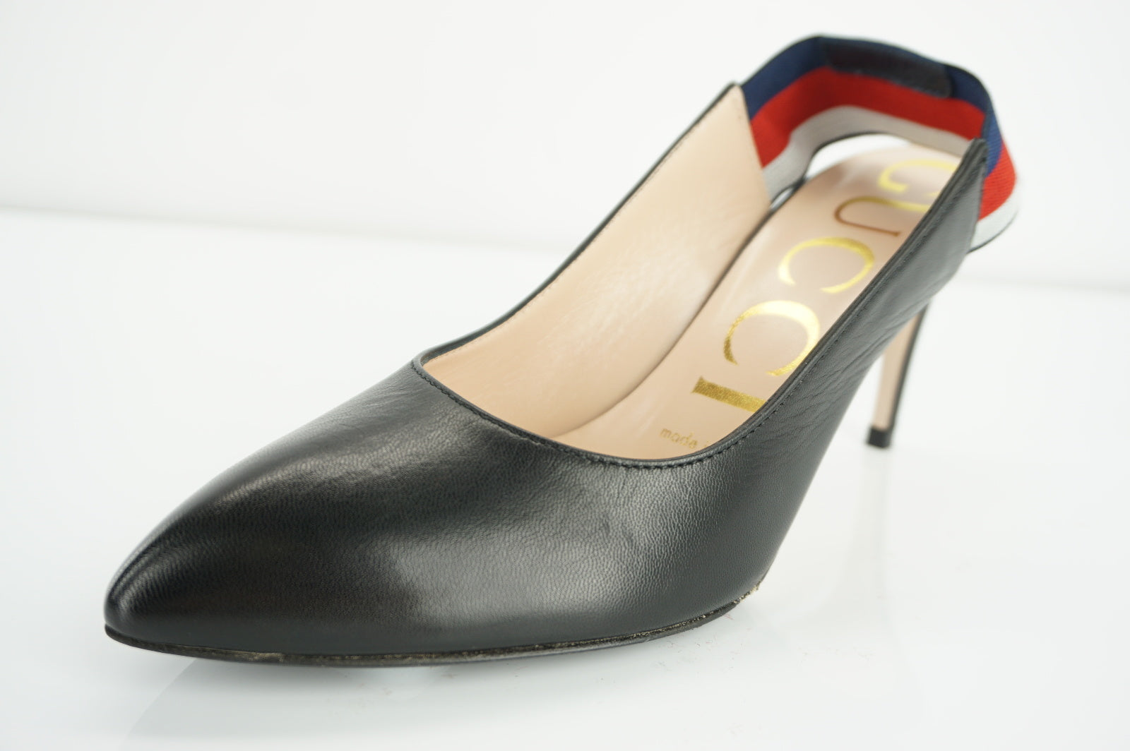 sylvie leather pump