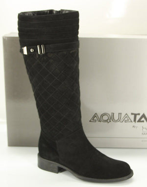 Aquatalia by Marvin K Black Suede 