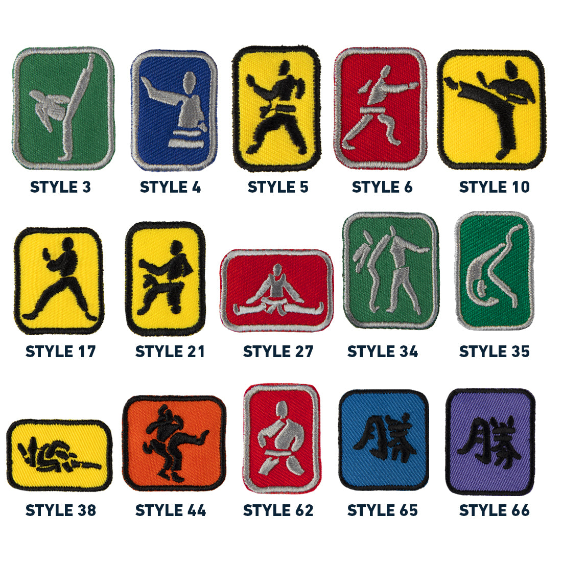 Badge - Martial Arts 10pk