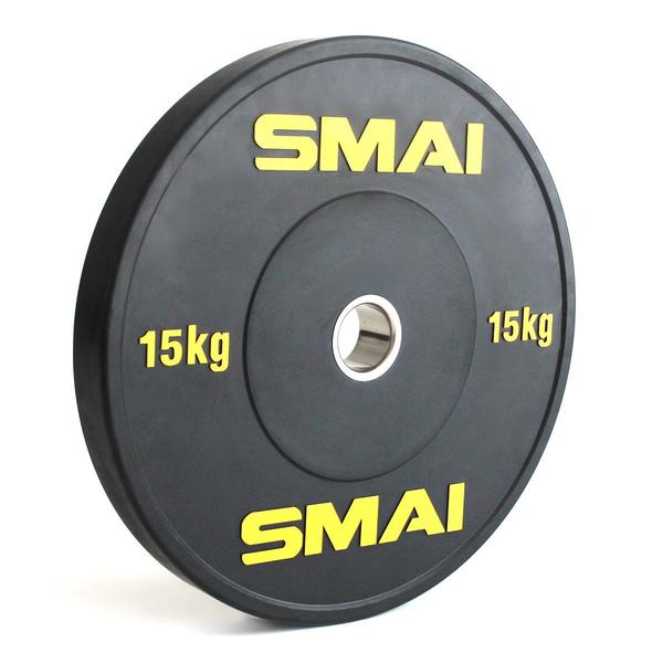 HD Bumper Plates Set - 5 pairs of 15kg (150kg)