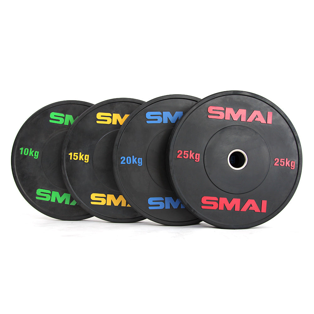 HD Bumper Plates Set - 140kg Mixed