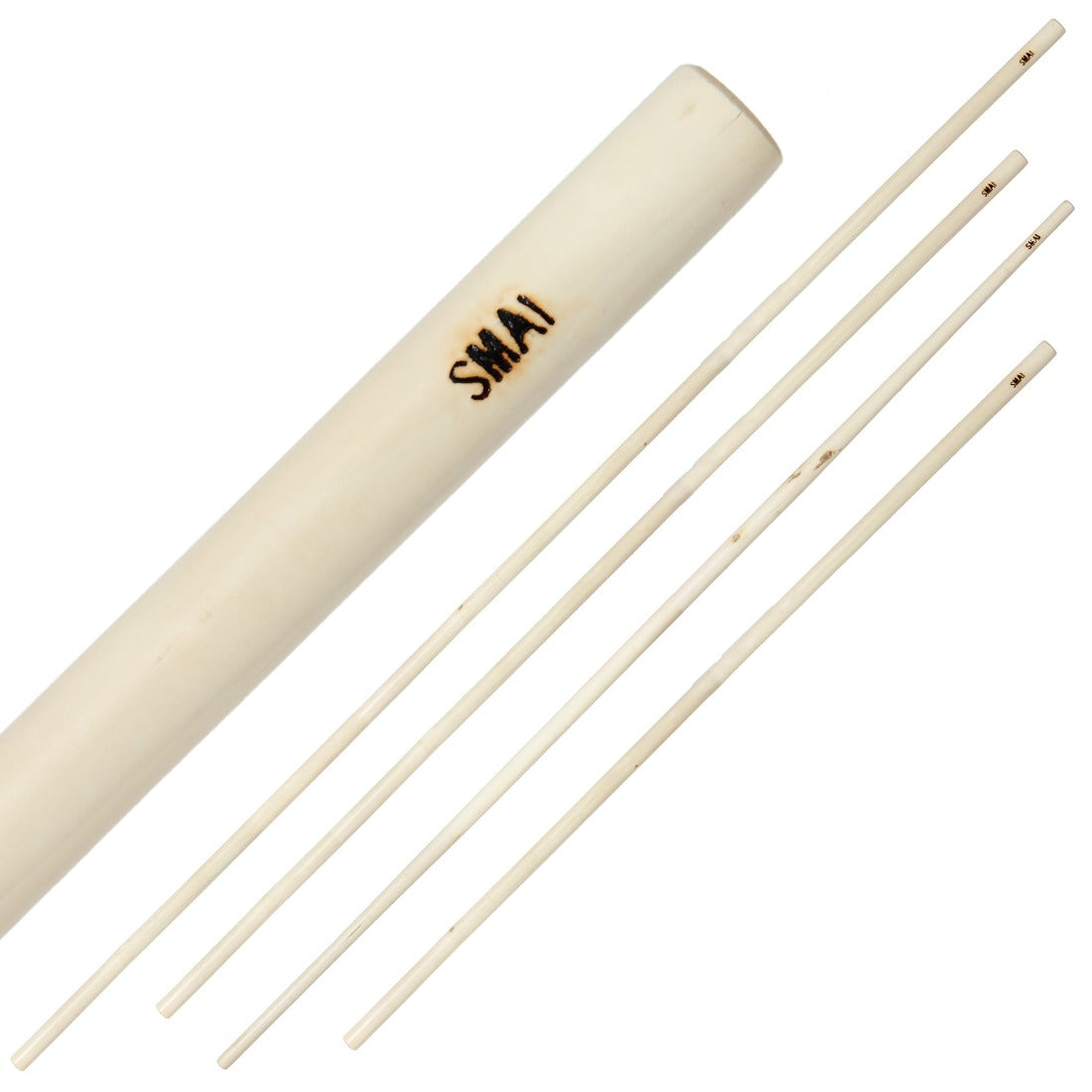 Bo Staff - White Wax 4ft 5ft