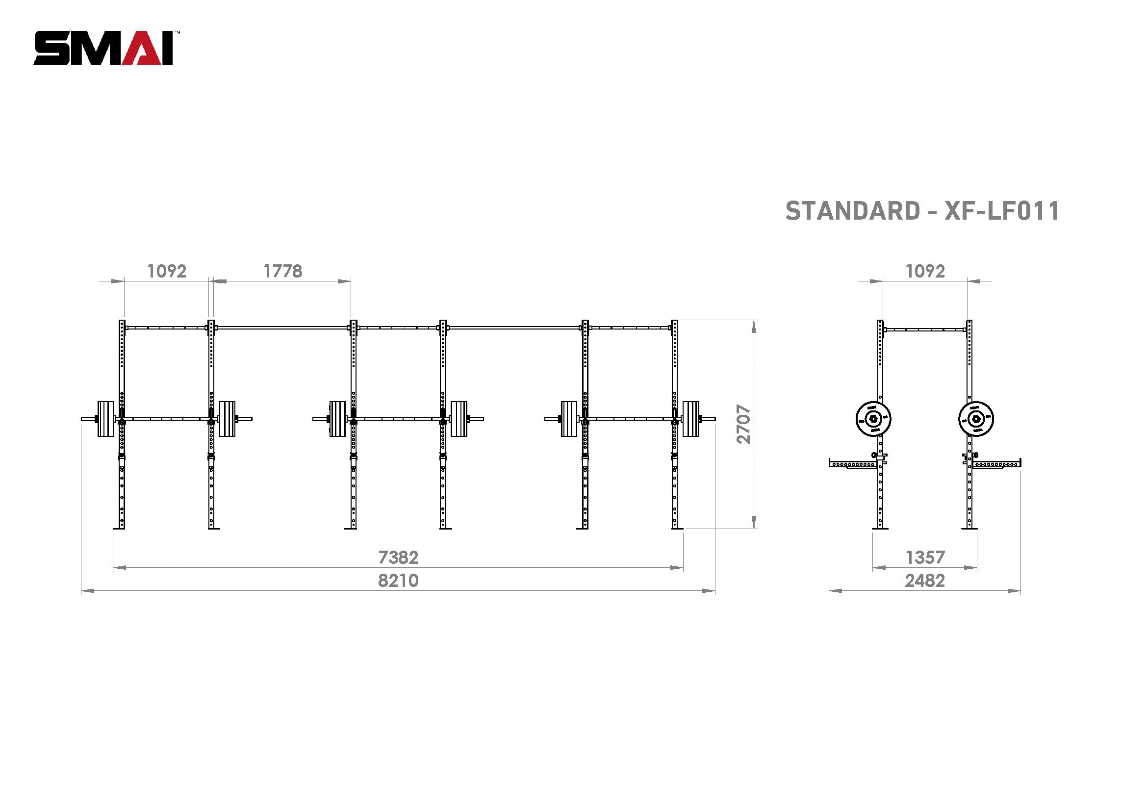 Rig - 6 Squat Cells