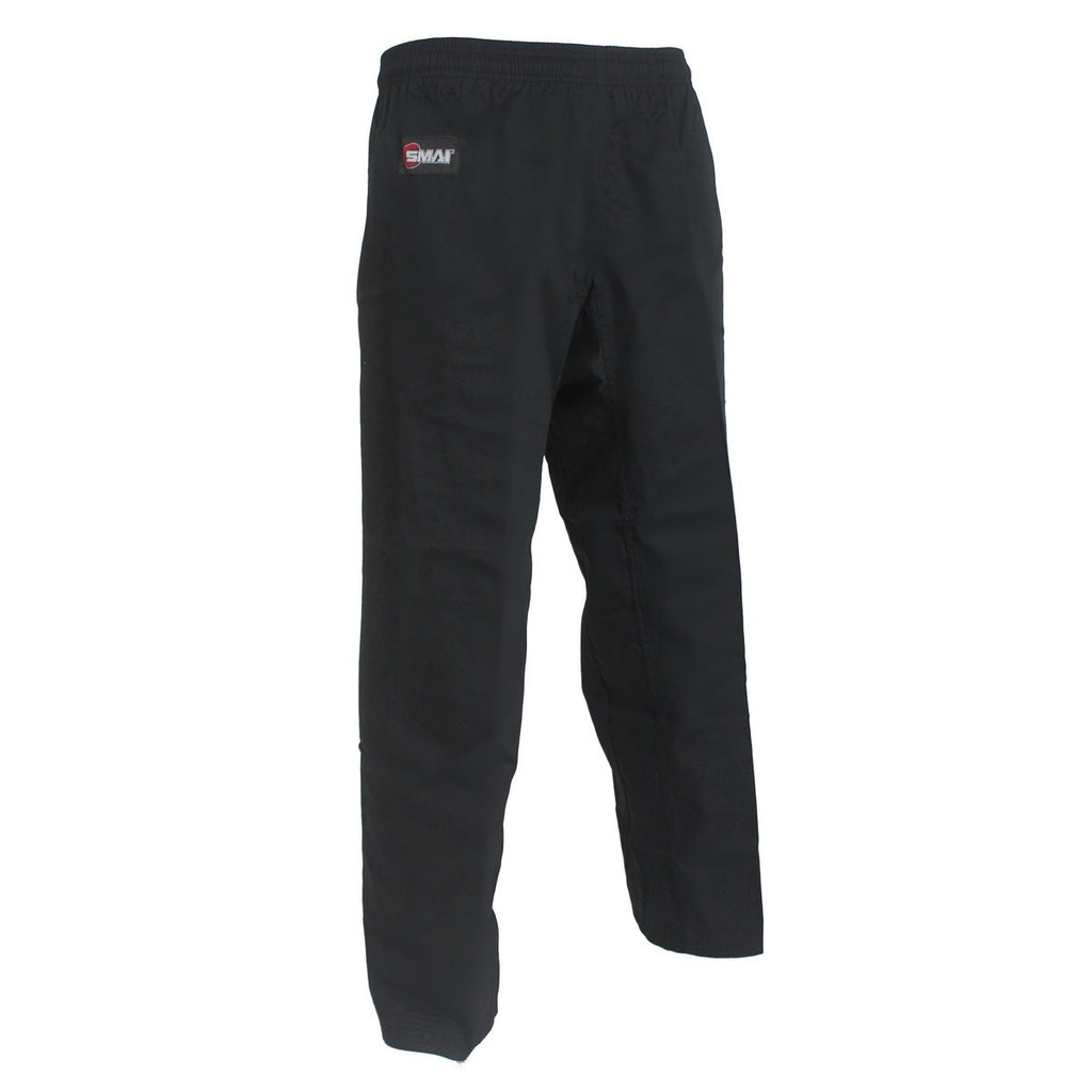 Martial Arts Pants - Black | Martial Arts Uniforms | SMAI