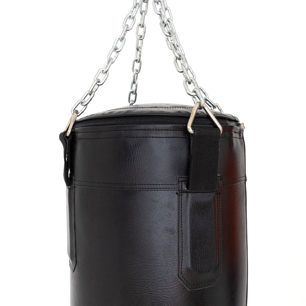 Punching Bag - 6ft Triple Black | Boxing/Kickboxing/MMA | SMAI