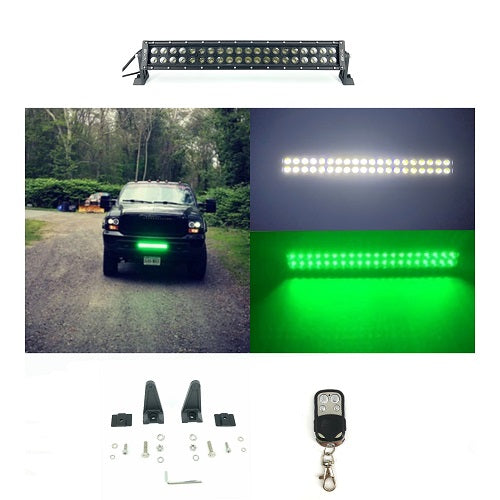 green led strobe light bar