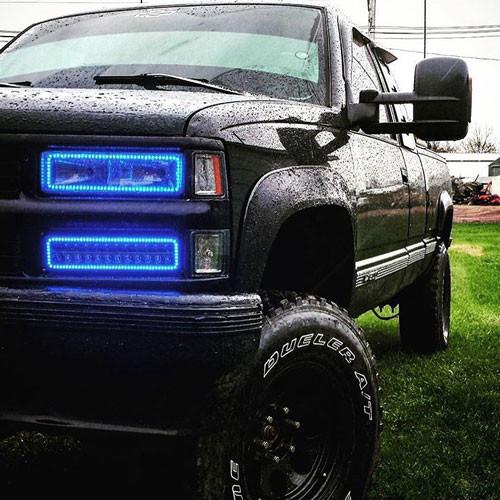 k1500 halo headlights