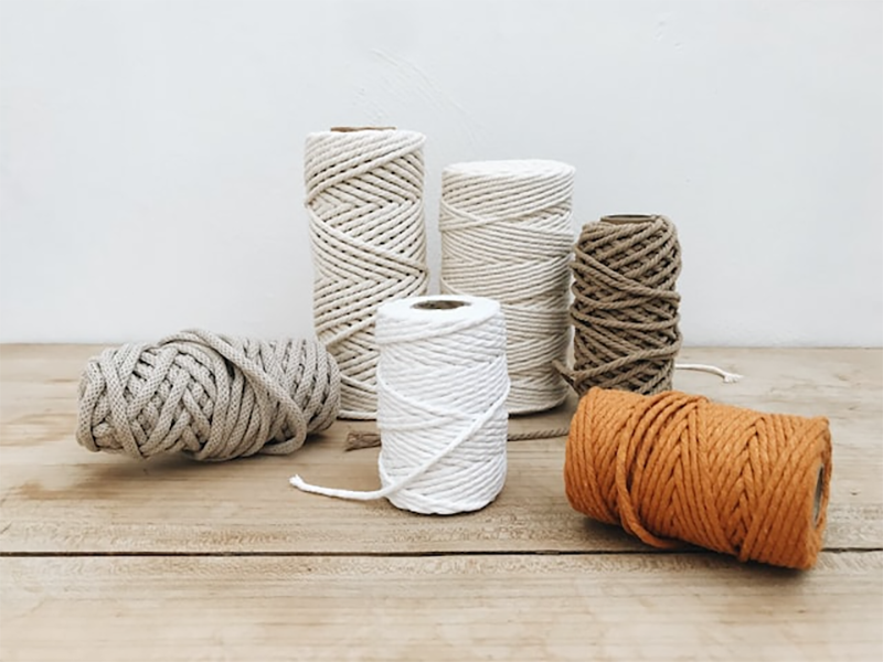 Macrame Cotton Rope // Natural 4mm - Wholesale Available - Mary Maker  Studio - Macrame & Weaving Supplies and Education.