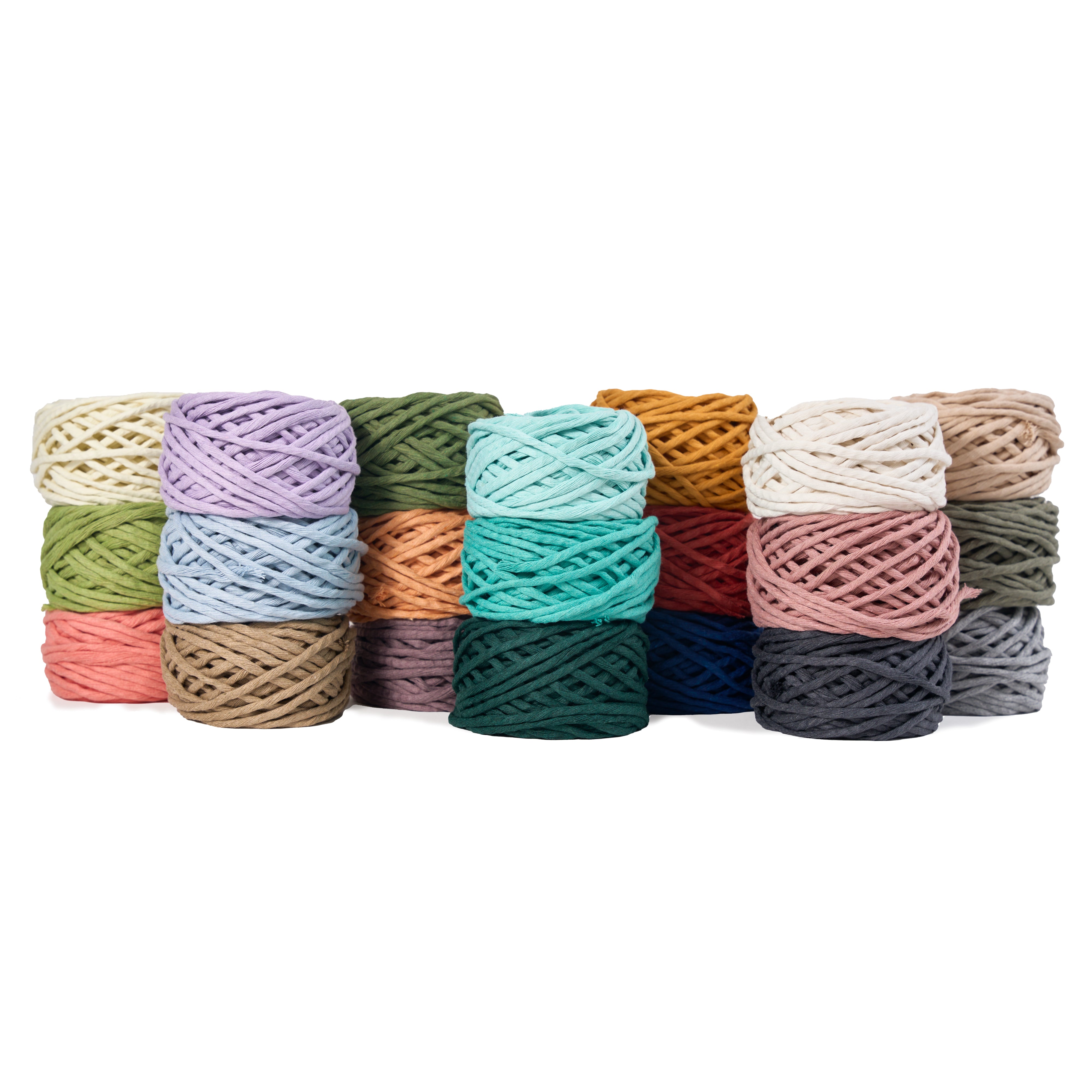 SOFT COTTON CORD ZERO WASTE 4 MM - 1 SINGLE STRAND - SAMPLES - Ganxxet product image