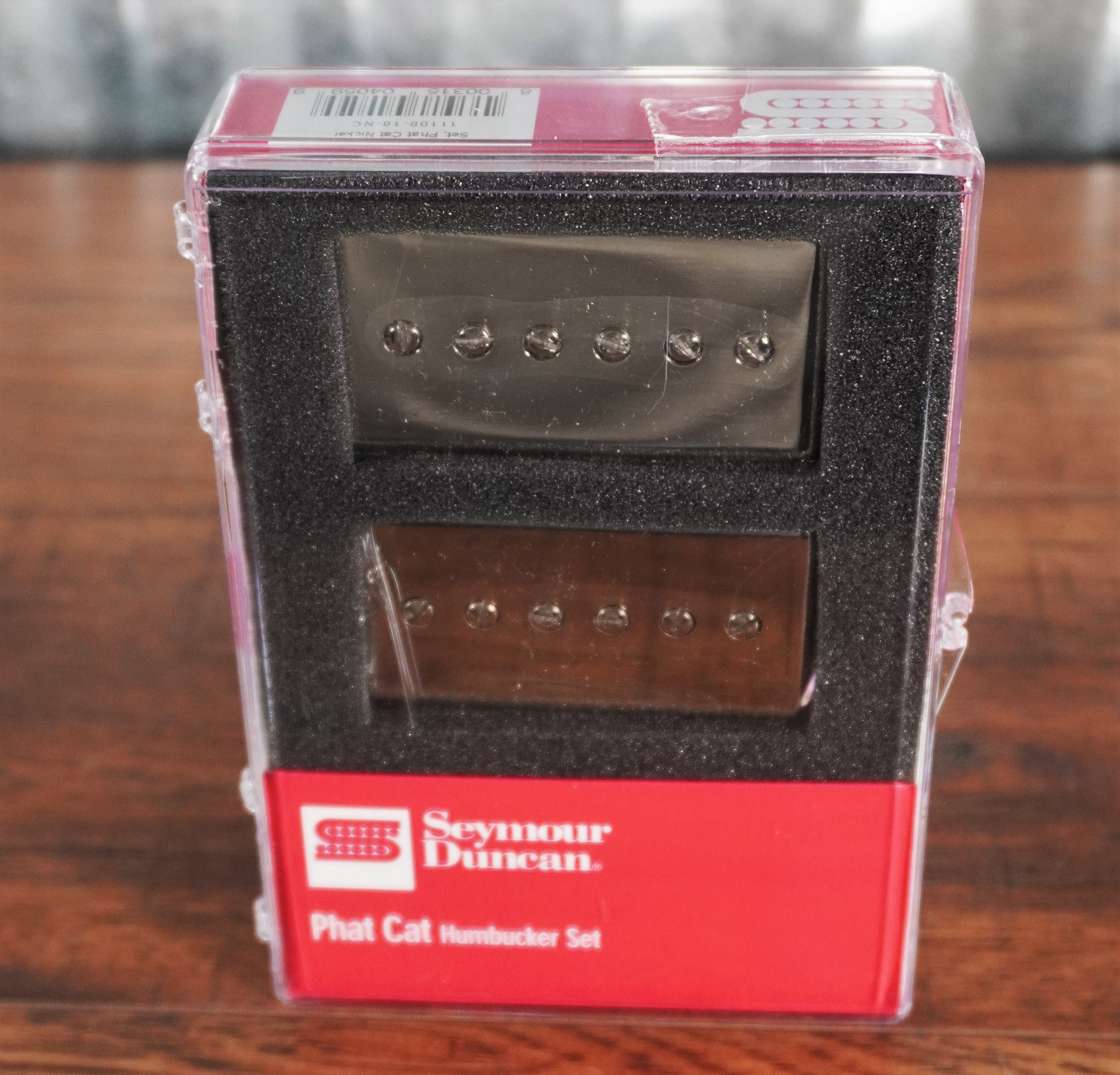 Seymour Duncan SPH90-1n & SPH90-1B Phat Cat Neck & Bridge Humbucker Guitar  Pickup Set Nickel