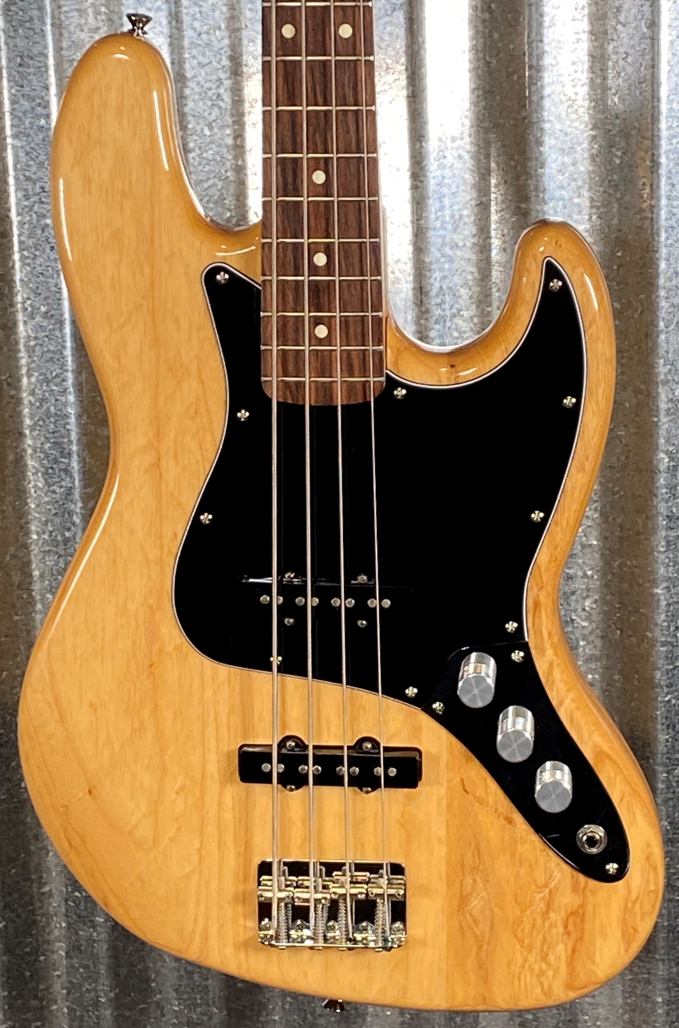 fender jazz bass natural ash