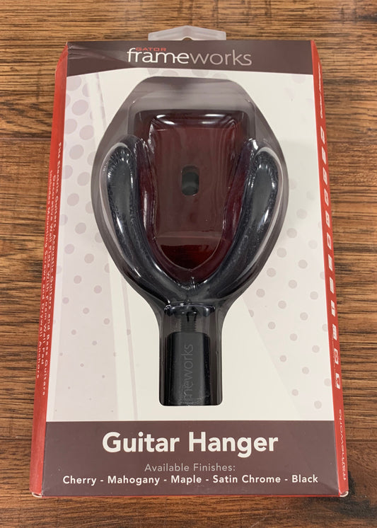 Chrome Wall Mount Guitar Hanger-GFW-GTR-HNGRSCH - Gator Cases