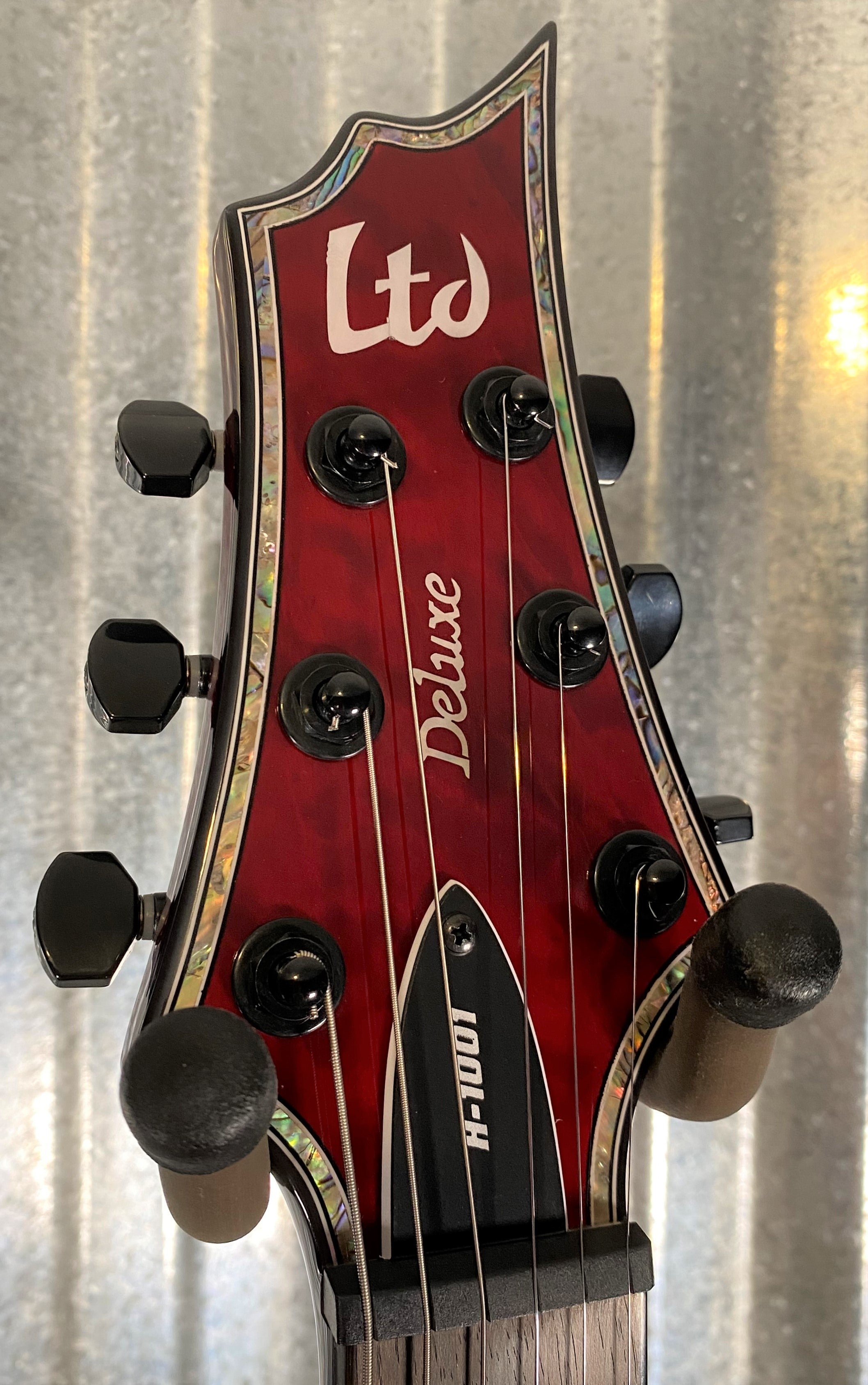 ESP LTD H-1001 See Thru Black Cherry Seymour Duncan Guitar