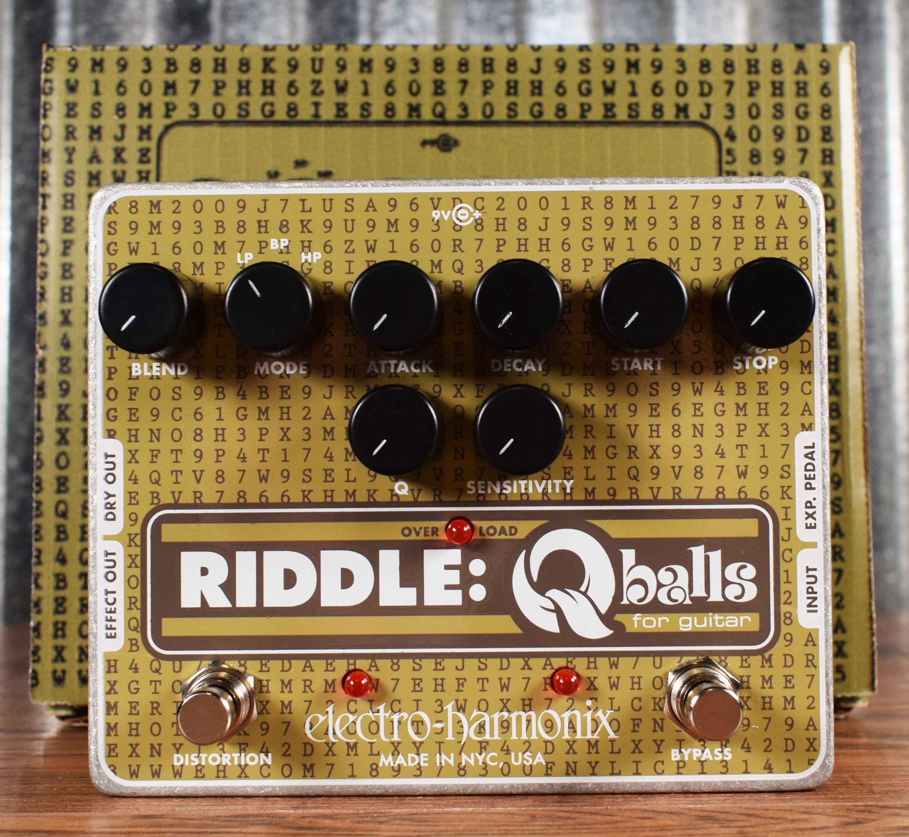 Electro Harmonix Ehx Riddle Q Balls Envelope Filter Guitar Effect Peda Specialty Traders