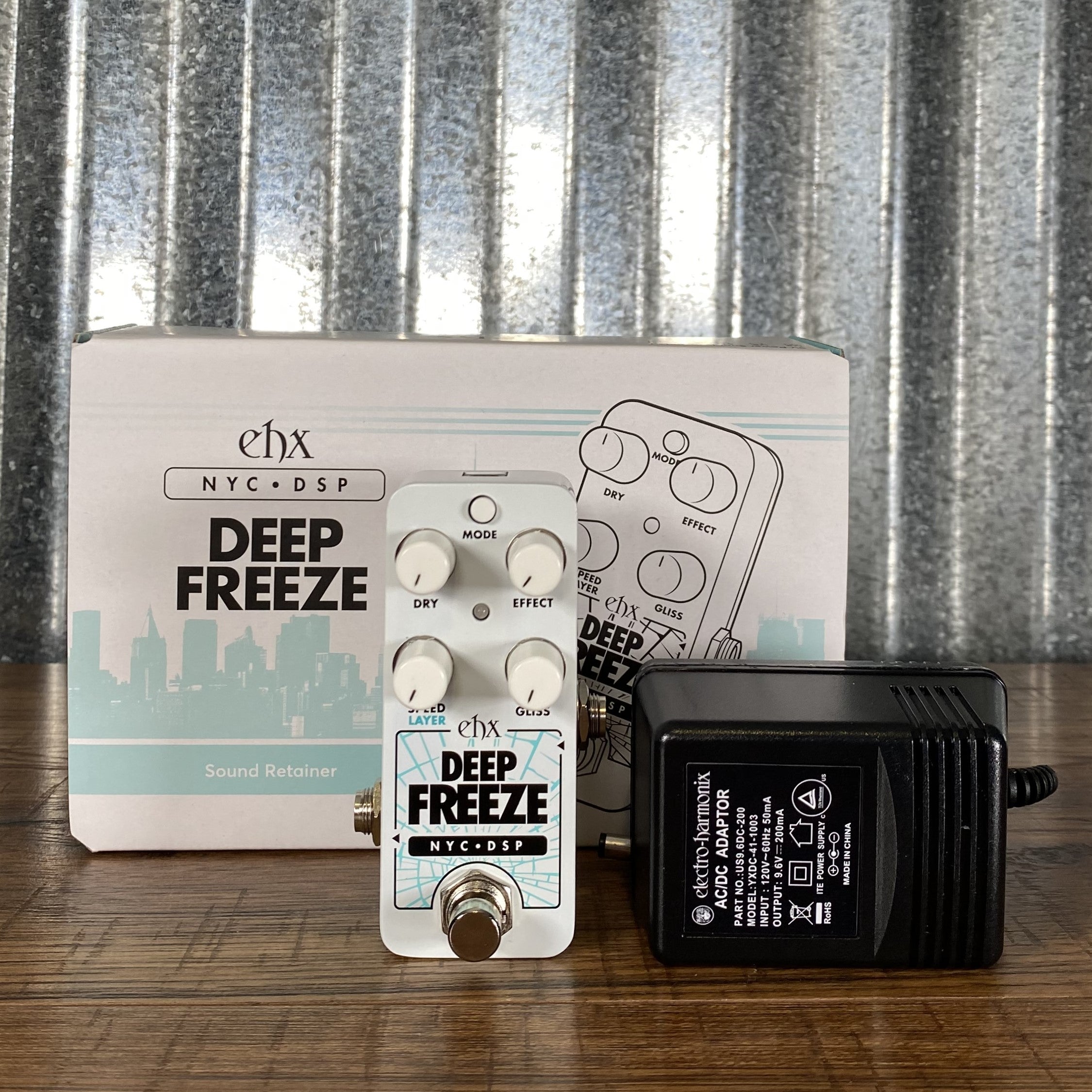 Electro-Harmonix EHX Freeze Sound Retainer Guitar Effects Pedal