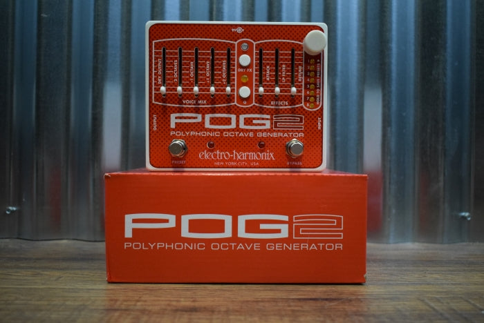 Electro-Harmonix EHX POG2 Polyphonic Octave Generator Guitar Bass