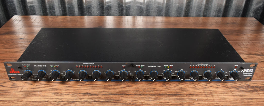 DBX Professional Audio 166XL Compressor Limiter Gate Rackmountable Use ...