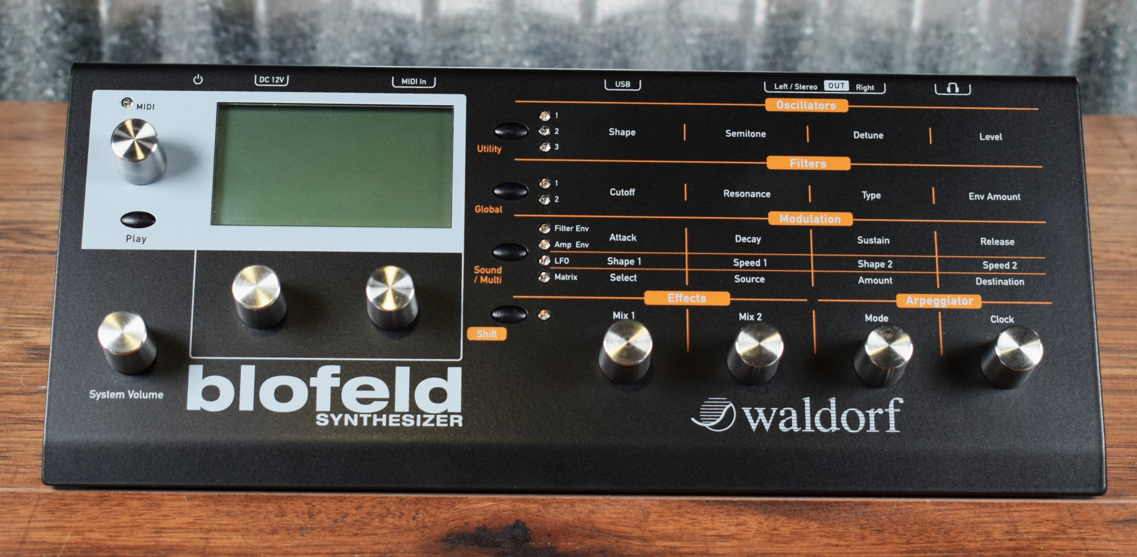 Waldorf Blofeld Desktop Synthesizer Module Black Used – Specialty
