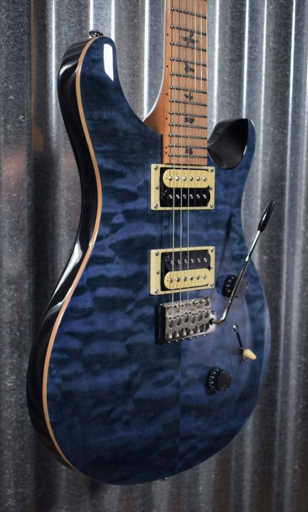 Prs Paul Reed Smith Se Custom 24 Roasted Maple Limited Whale Blue Guit Specialty Traders