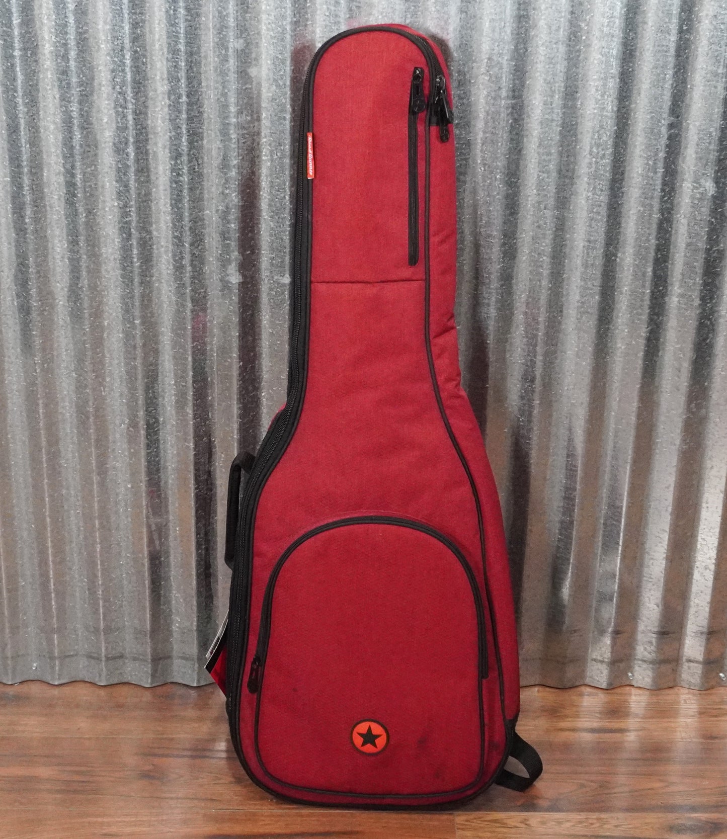 Jackson JS34Q Dinky DKA-M Trans Red Guitar & Bag #4979 Used