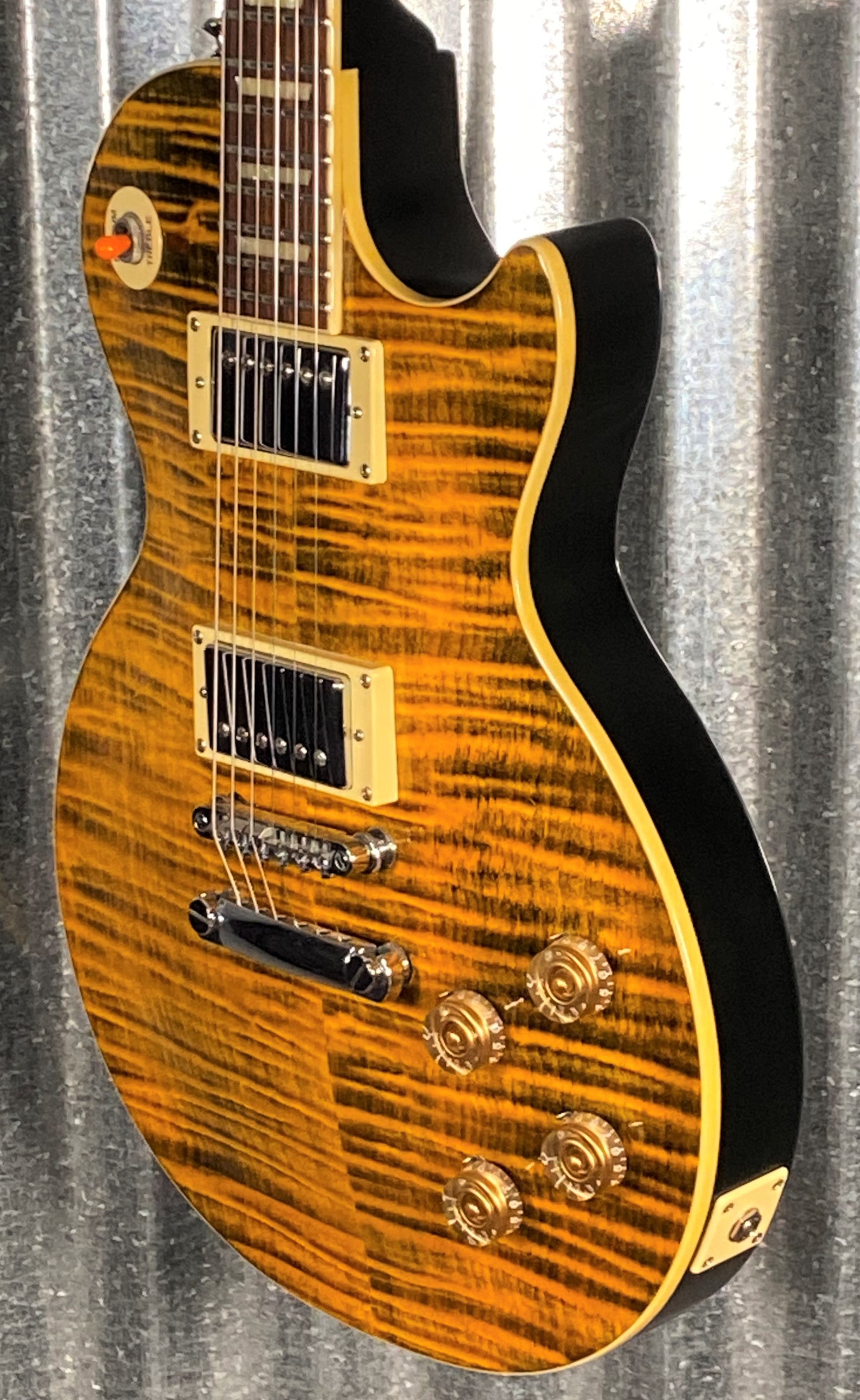 Epiphone Joe Perry Signature Boneyard Les Paul Standard Guitar & Case