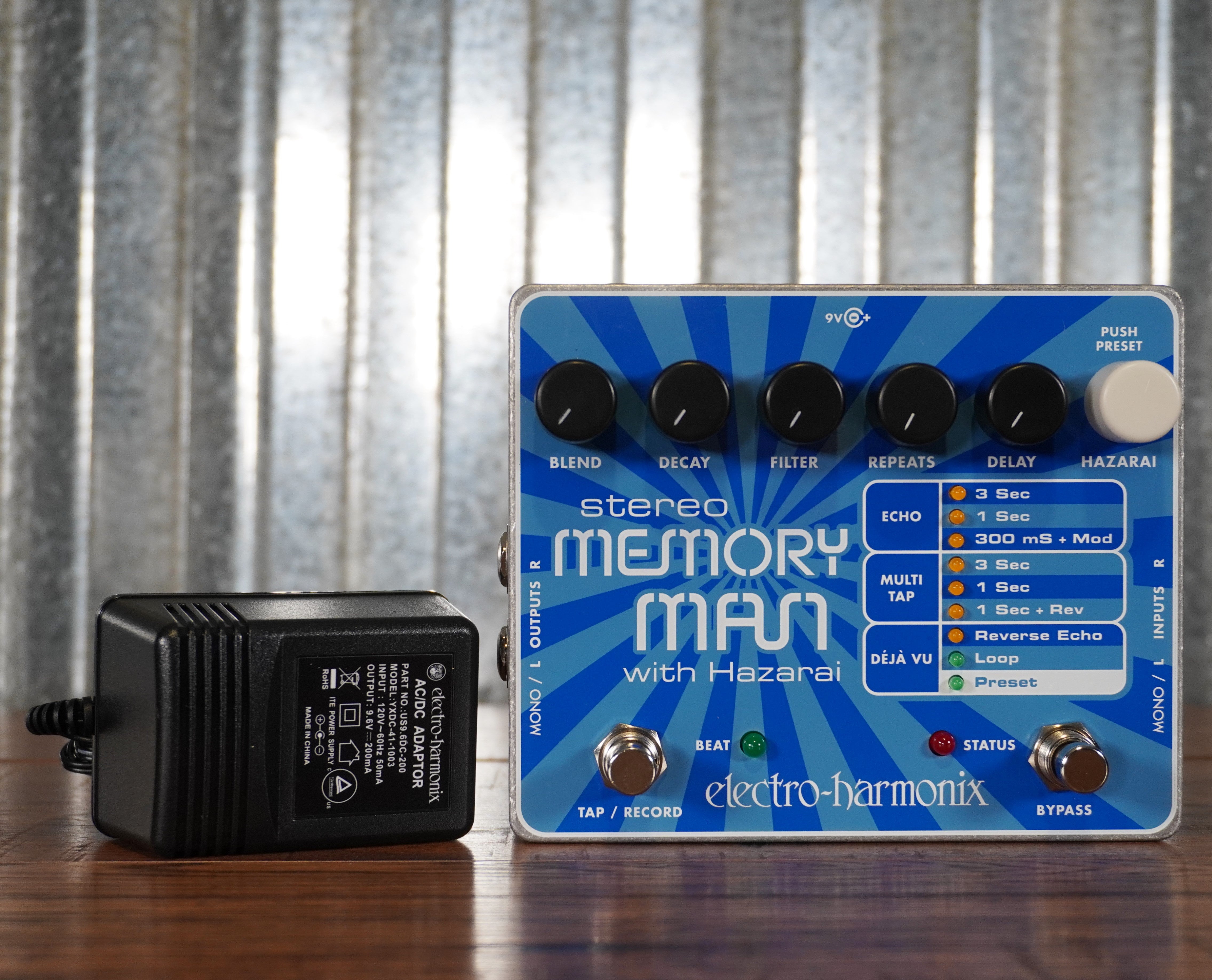 Electro-Harmonix EHX Stereo Memory Man w/ Hazarai Delay & Looper