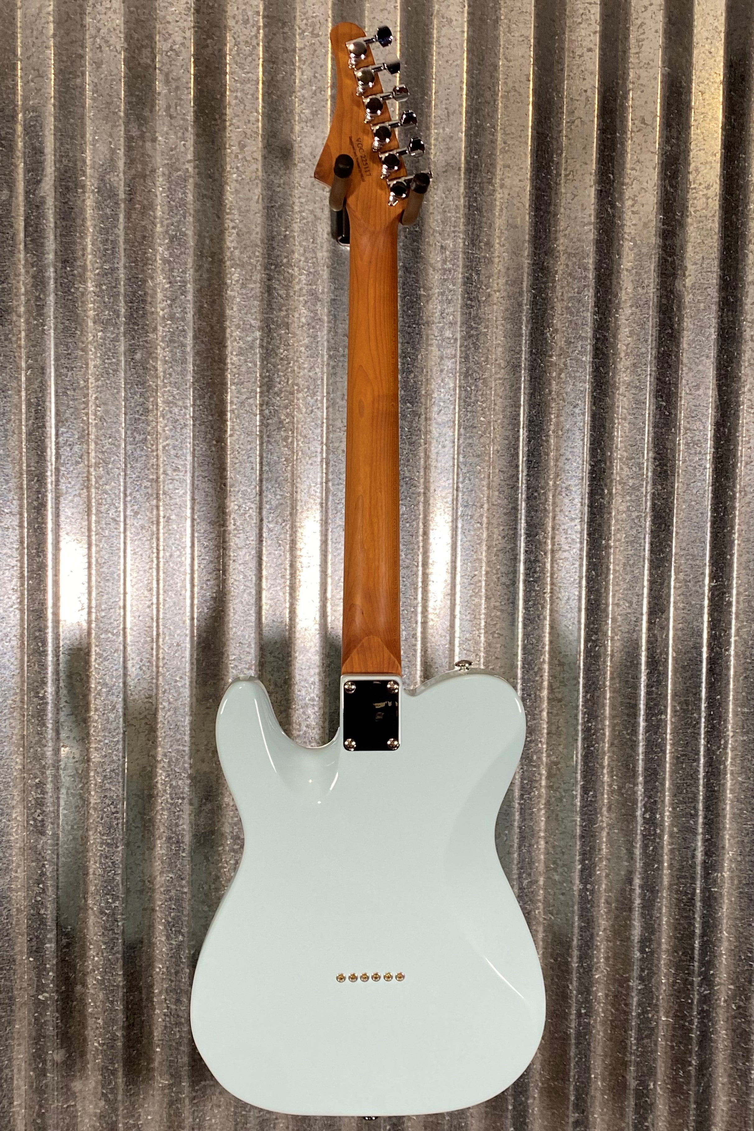 Musi Virgo Fusion Telecaster Baby Blue Guitar #5117 Used