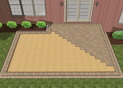 How to install a paver patio