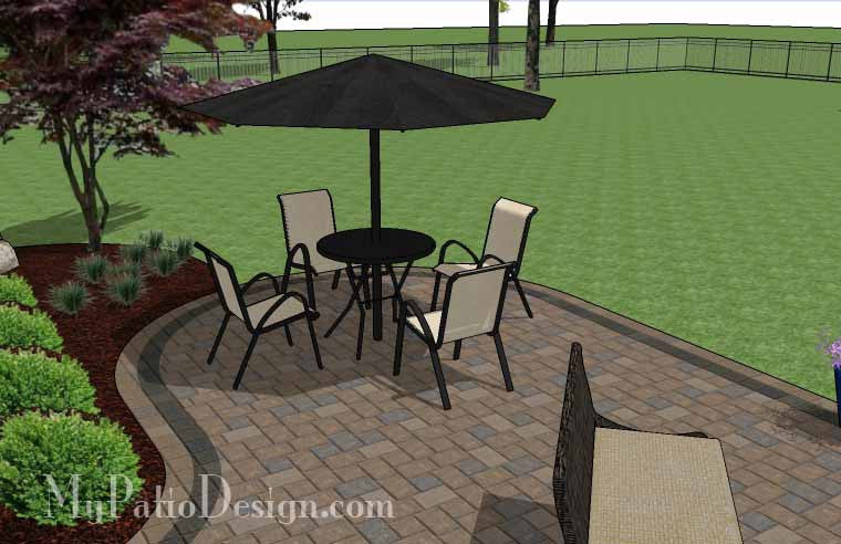 L Shaped Patio Design with Fireplace | Download Plan ... L Shaped Patio Design with Fireplace | Download Plan ... on L Shaped Backyard Layout id=36908