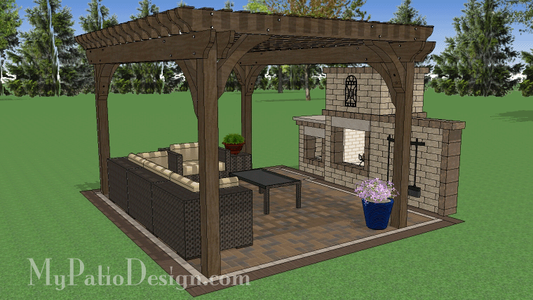 pergola 12 x 16