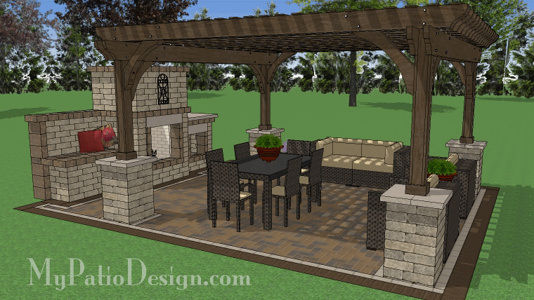 Pergola Design 16x16 Columns 1_1024x1024