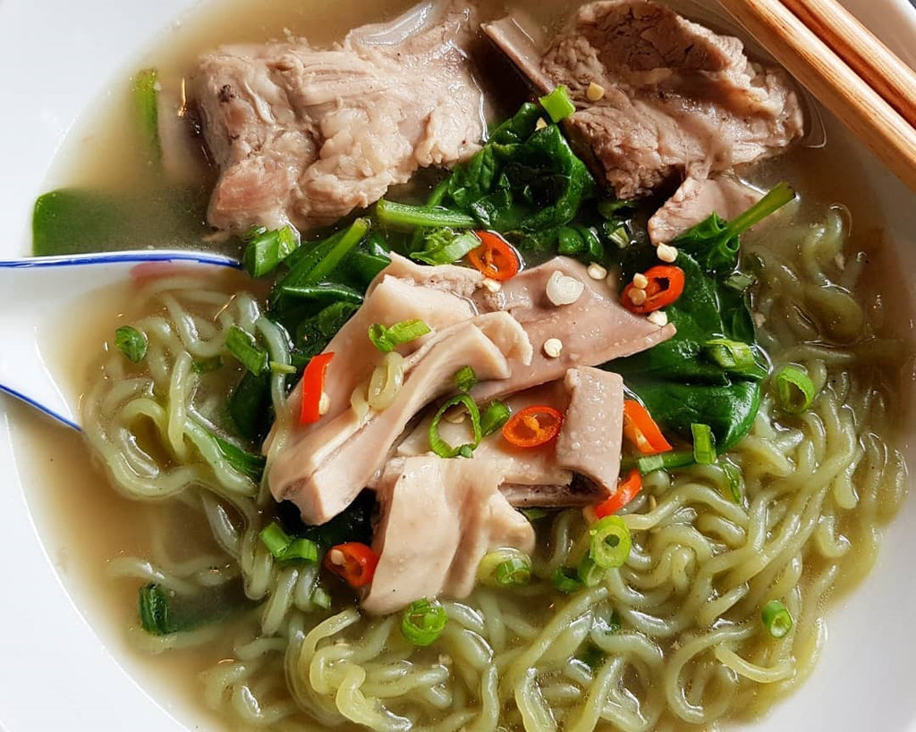 Peppery Pork Rib Soup Miracle Noodle