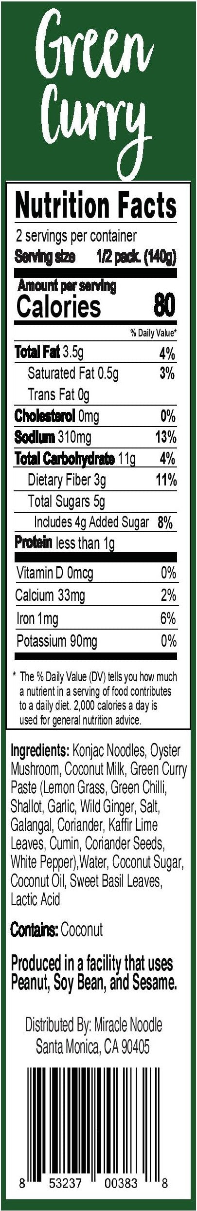 Nutritional Information