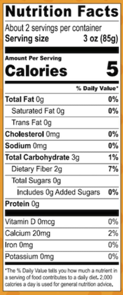 Nutritional Information