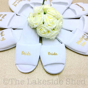 hen party spa slippers