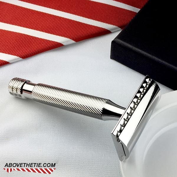 Windsor SSH1 - Polished Stainless Steel Safety Razor | Above the Tie