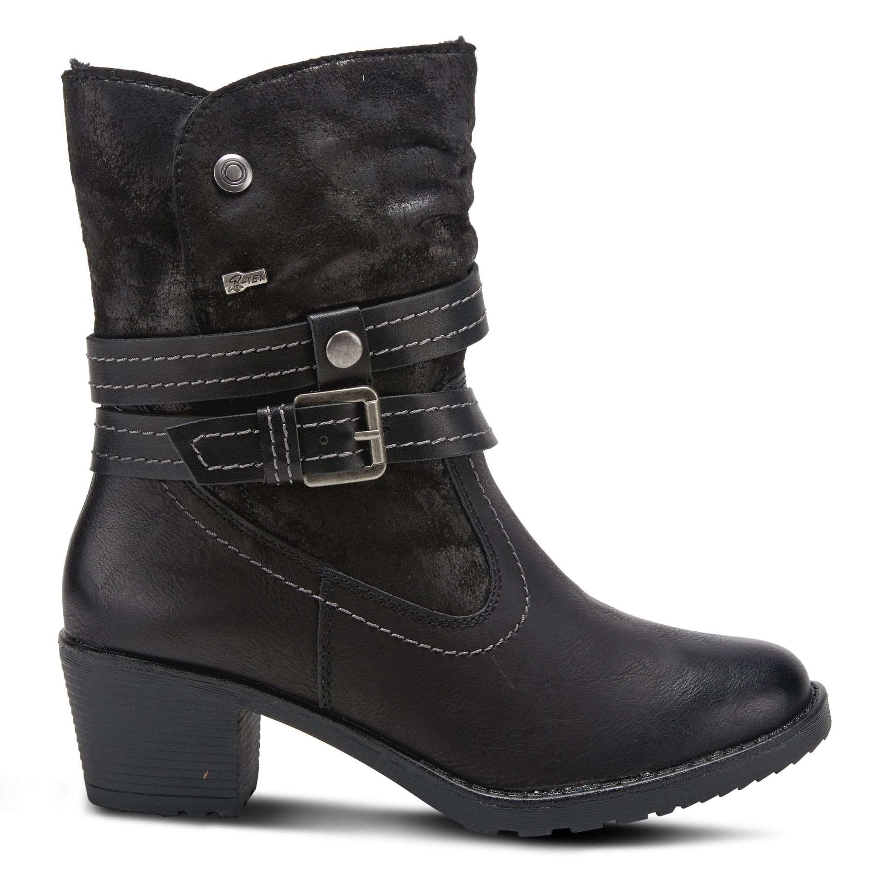 BLACK BOISA BOOT by SPRING STEP 