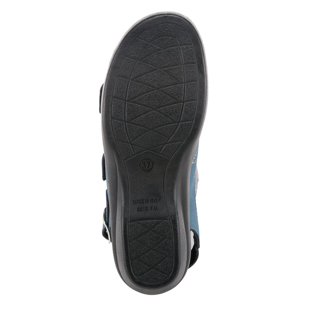 BLACK CERI SANDAL by FLEXUS – Spring Step Shoes