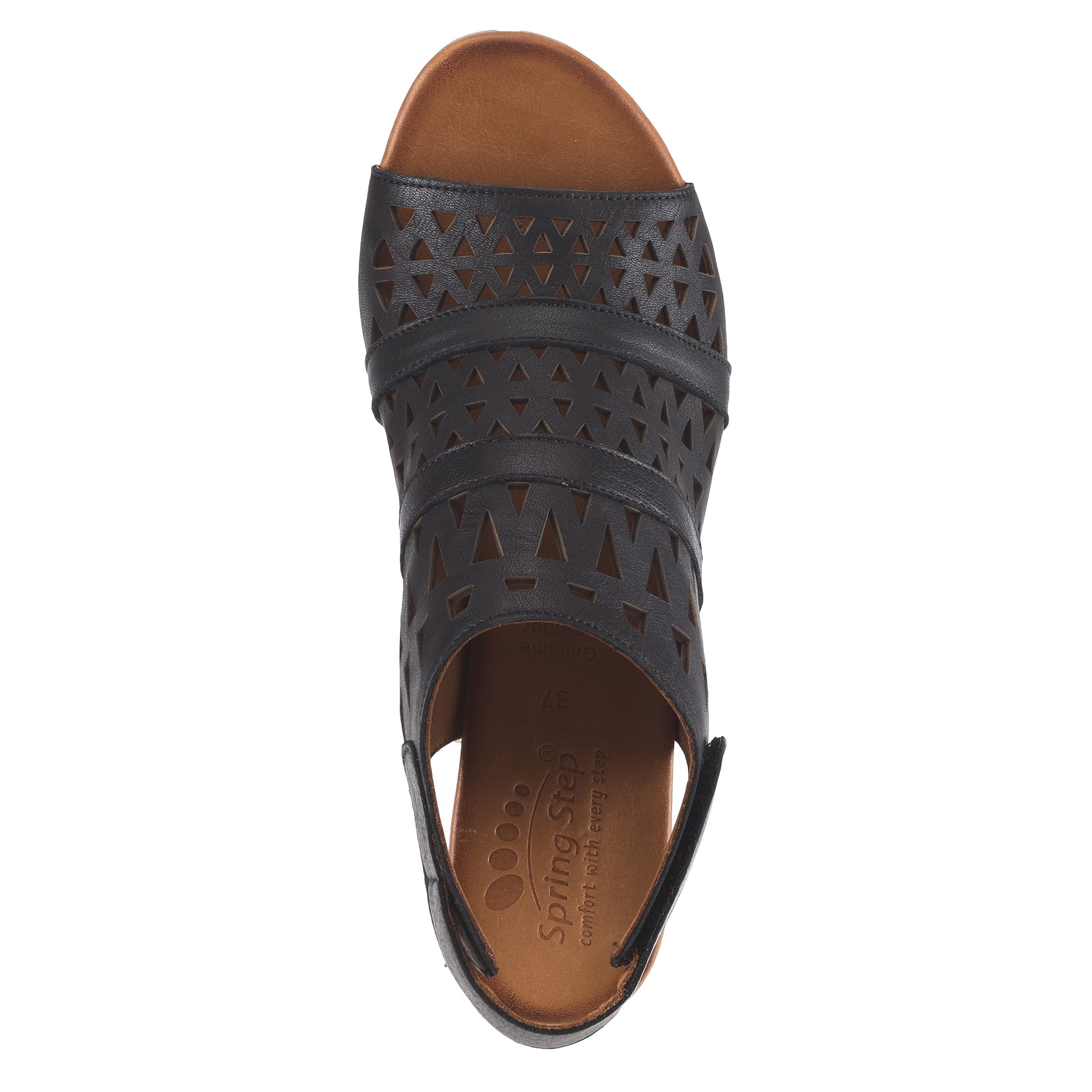 BLACK DOROTHA SANDAL by SPRING STEP – Spring Step Shoes